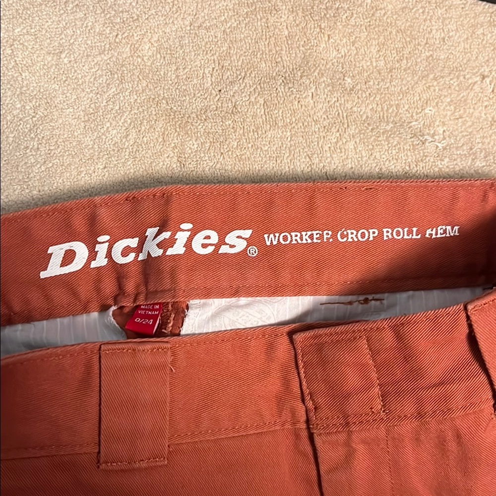 Rust Orange Women’s Dickies Chinos - Picture 5 of 6
